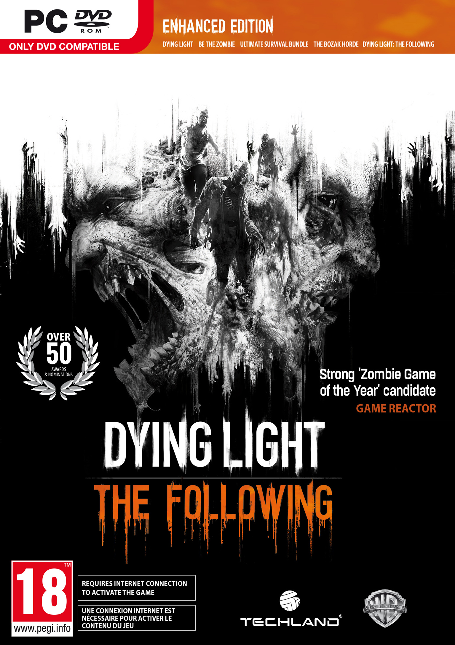 Dying Light: Enhanced Edition - pedn DVD obal