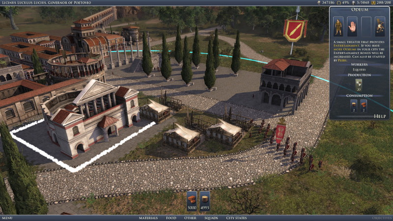 Grand Ages: Rome - Reign of Augustus - screenshot 1