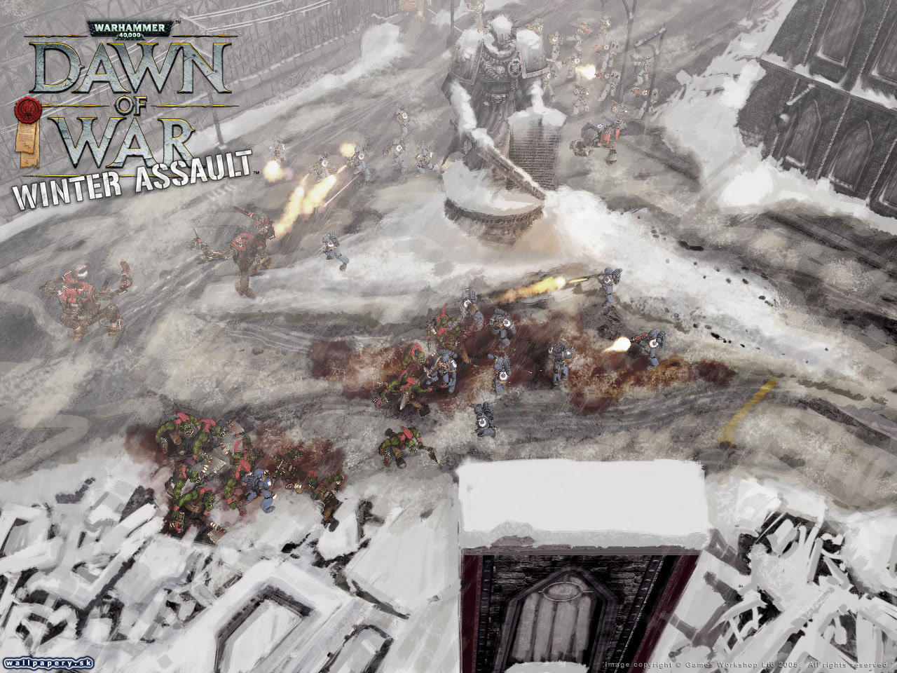 Warhammer 40000: Dawn of War - Winter Assault - wallpaper 3