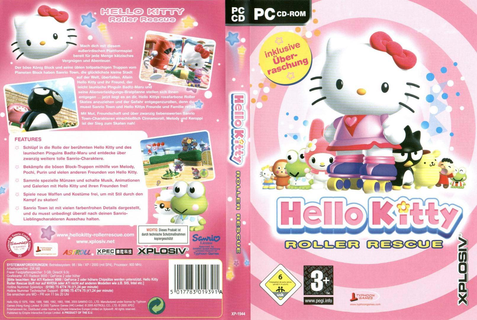Hello Kitty: Roller Rescue - DVD obal