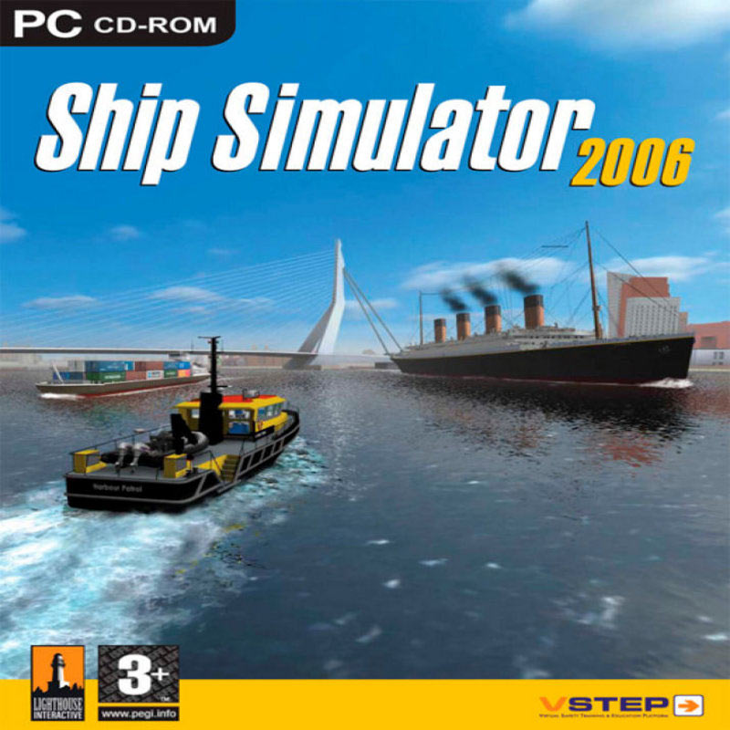 Ship Simulator 2006 - pedn CD obal