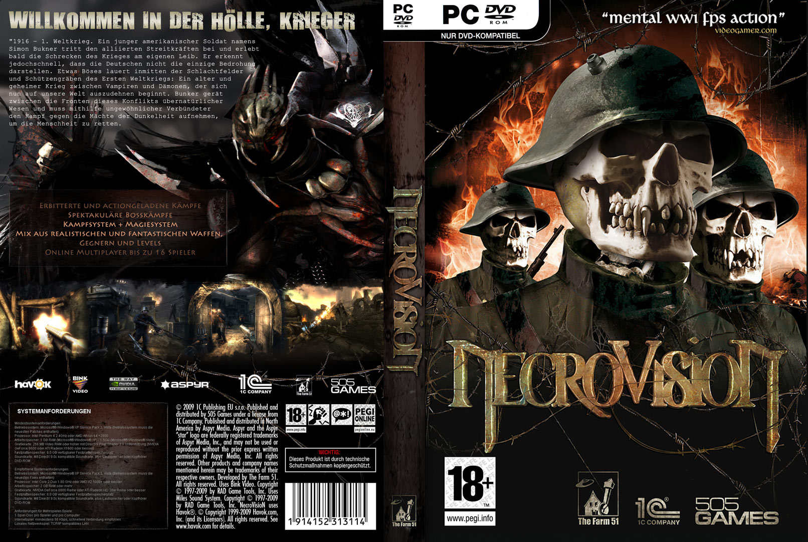 NecroVisioN - DVD obal