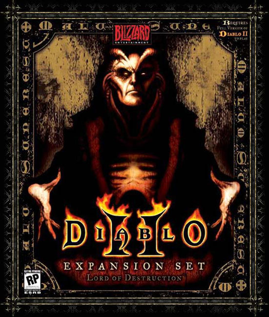 Diablo II: Lord of Destruction - pedn CD obal