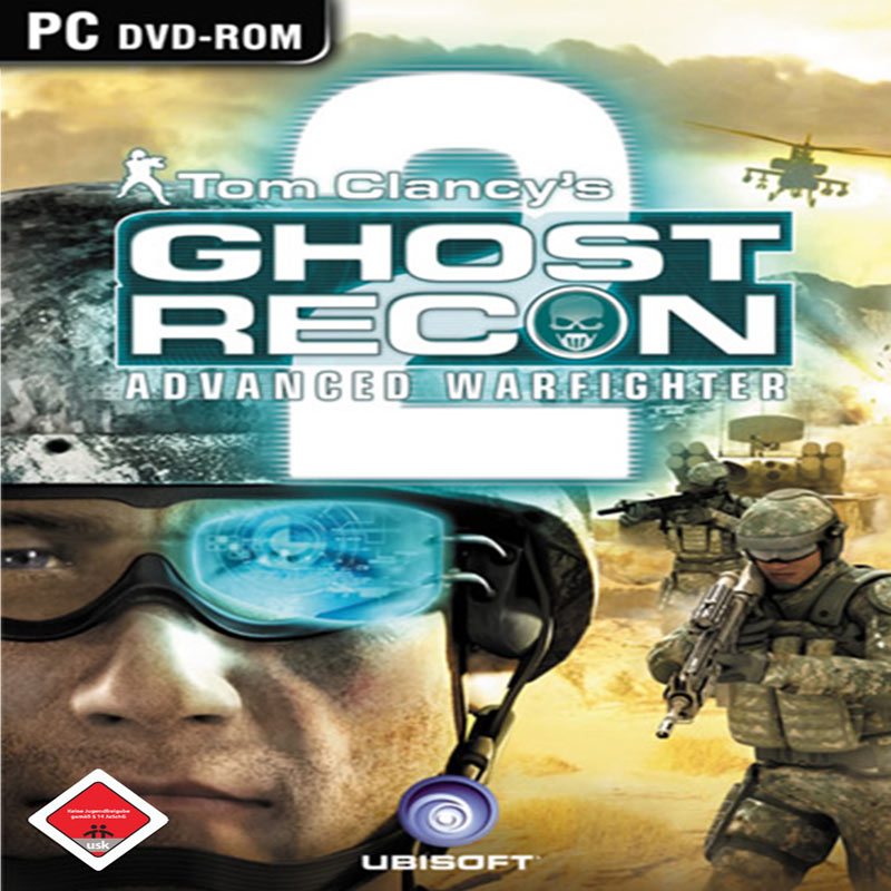 Ghost Recon: Advanced Warfighter 2 - pedn CD obal 3