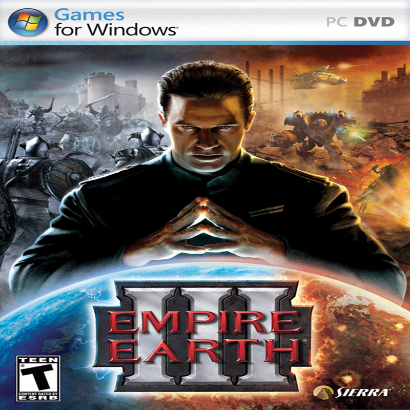 Empire Earth 3 - pedn CD obal