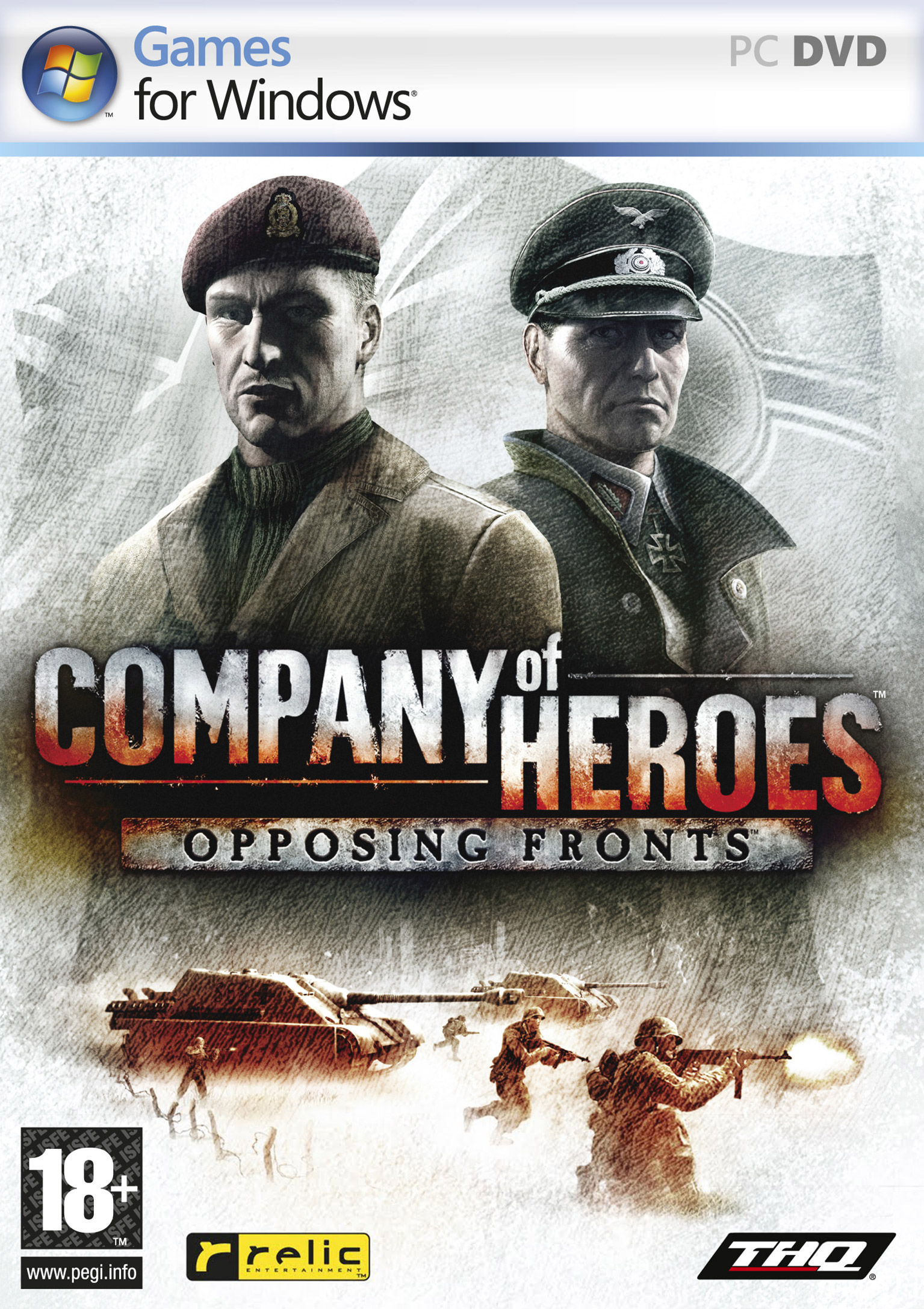 Company of Heroes: Opposing Fronts - pedn DVD obal