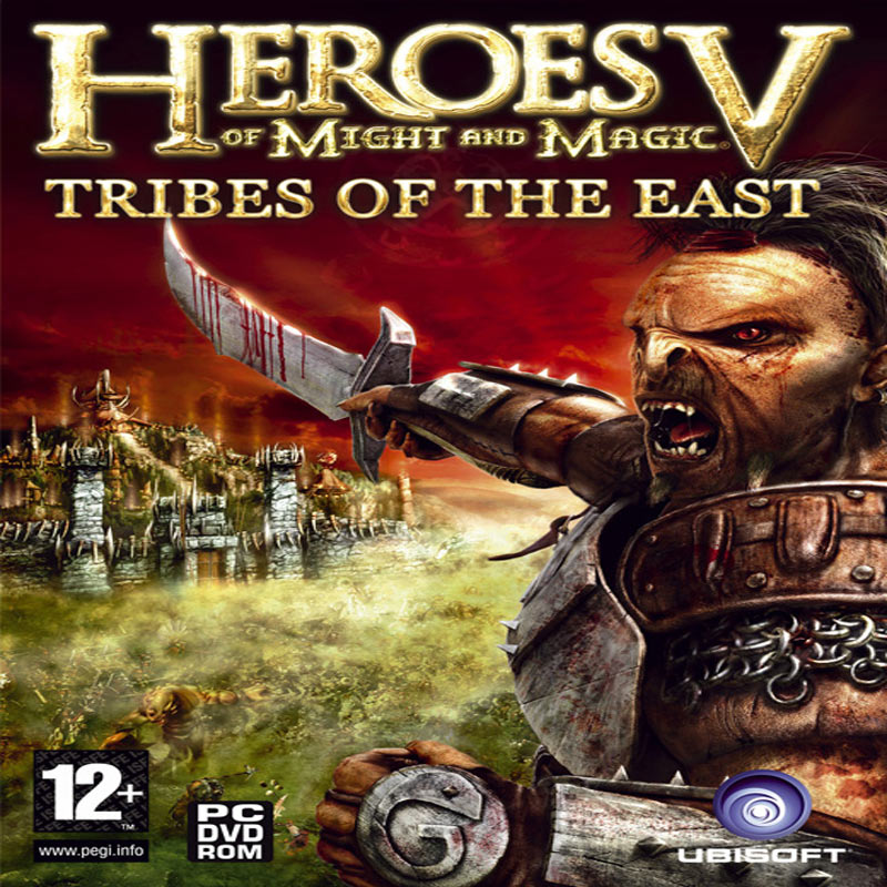 Heroes of Might & Magic 5: Tribes of the East - pedn CD obal