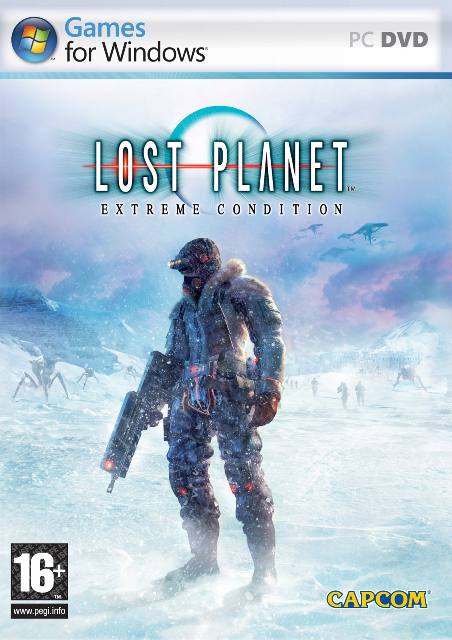 Lost Planet: Extreme Condition - pedn DVD obal