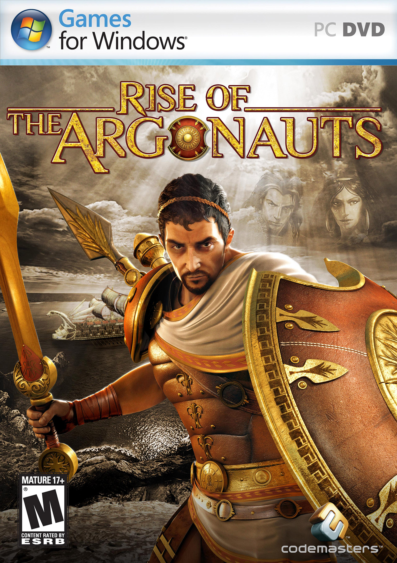 Rise of the Argonauts - pedn DVD obal 2