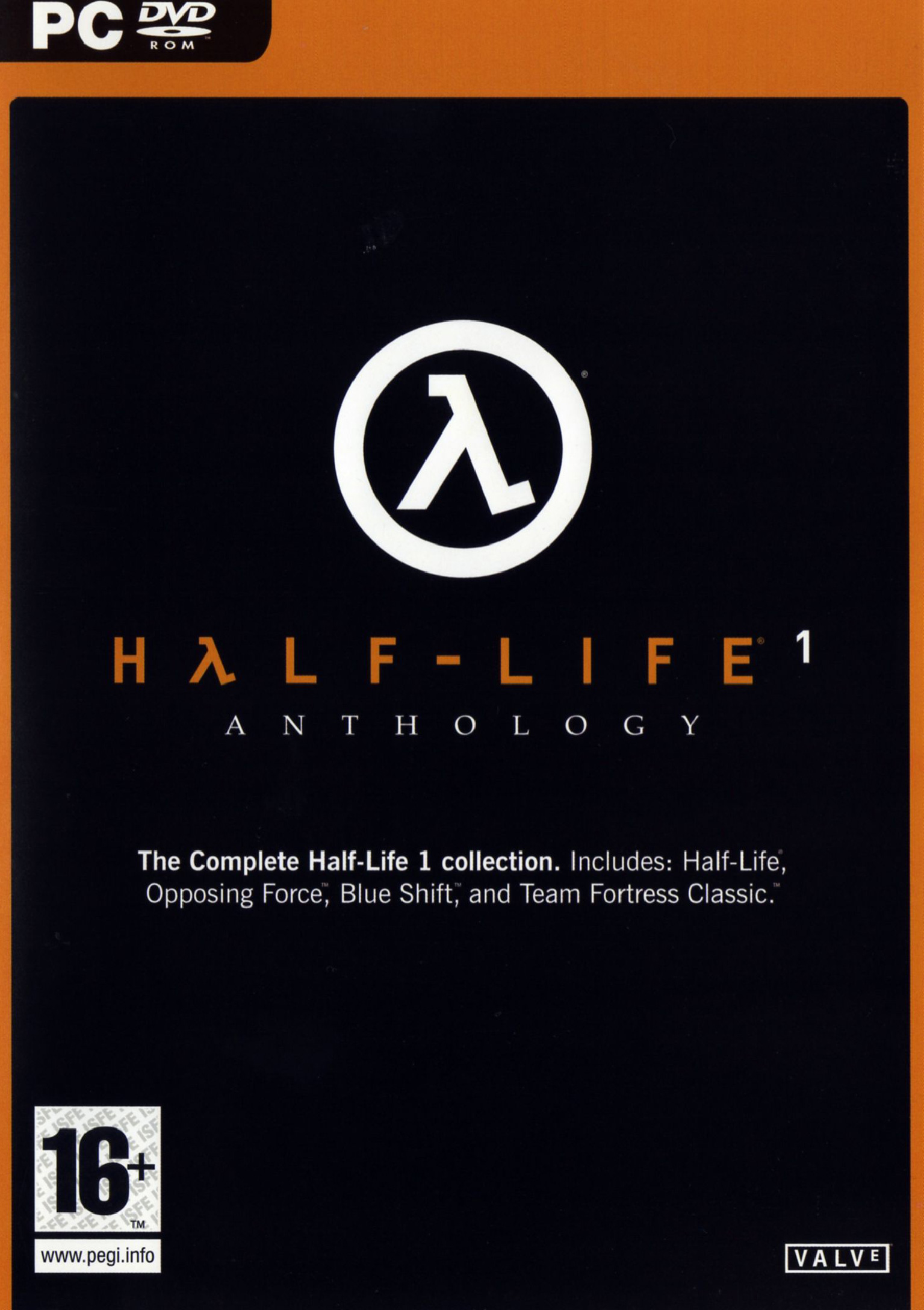 Half-Life 1: Anthology - pedn DVD obal 2