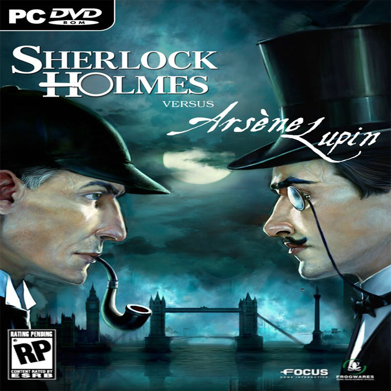 Sherlock Holmes versus Arsène Lupin - pedn CD obal