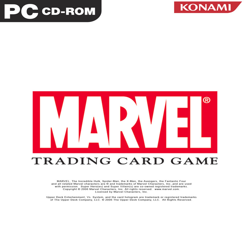 Marvel Trading Card Game - pedn CD obal