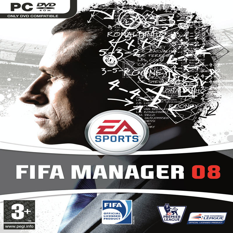 FIFA Manager 08 - pedn CD obal 2