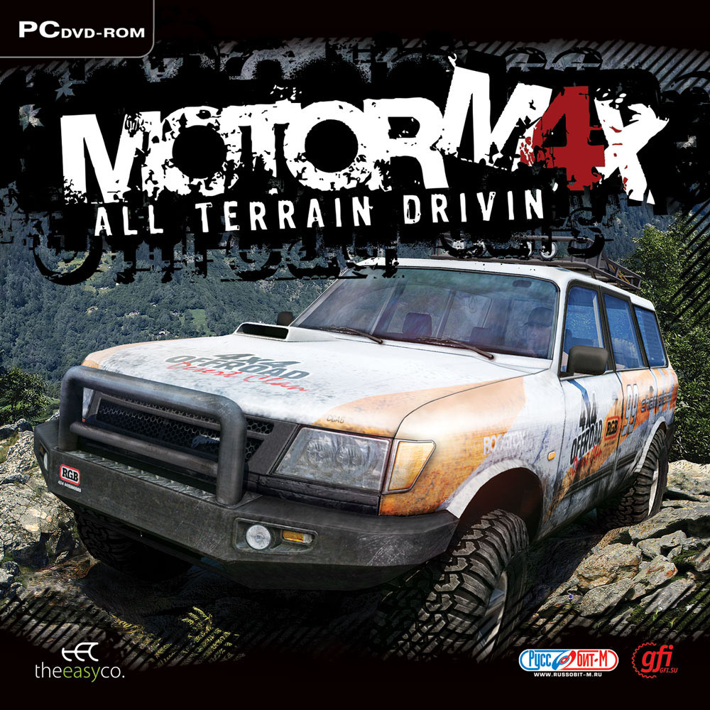 Motorm4x: Offroad Extreme - pedn CD obal
