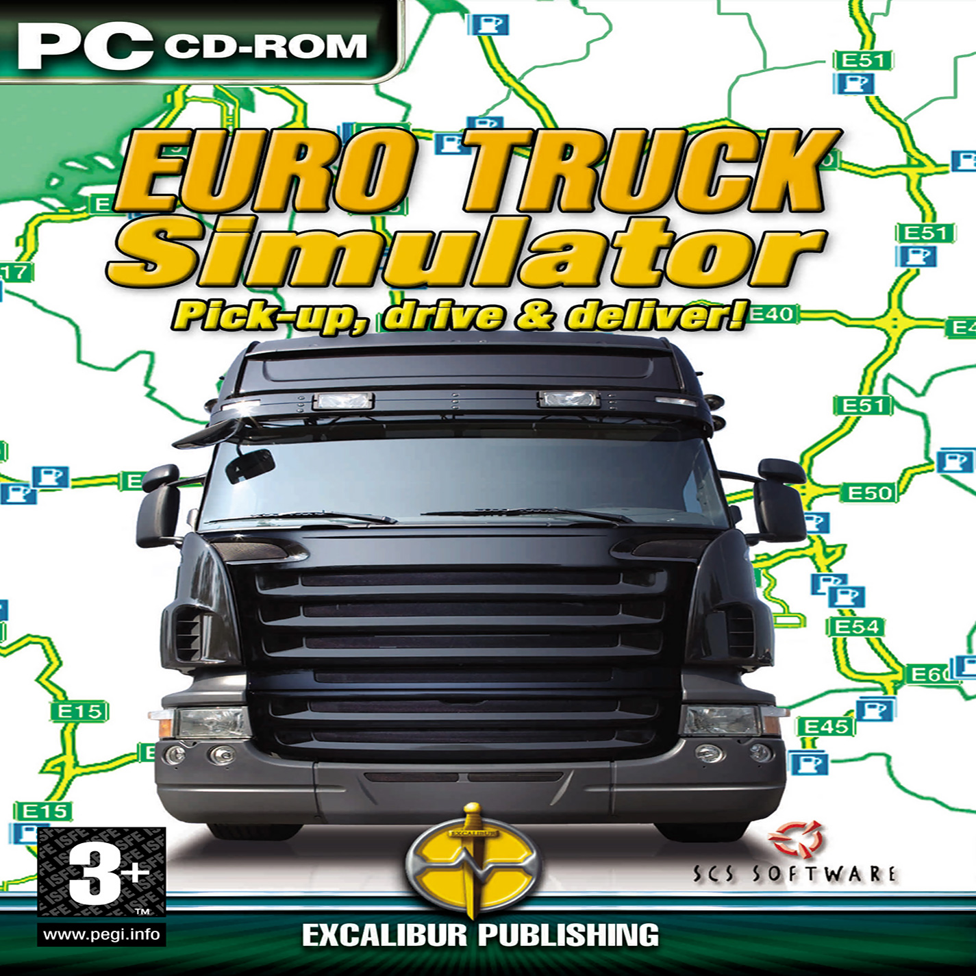 Euro Truck Simulator - pedn CD obal