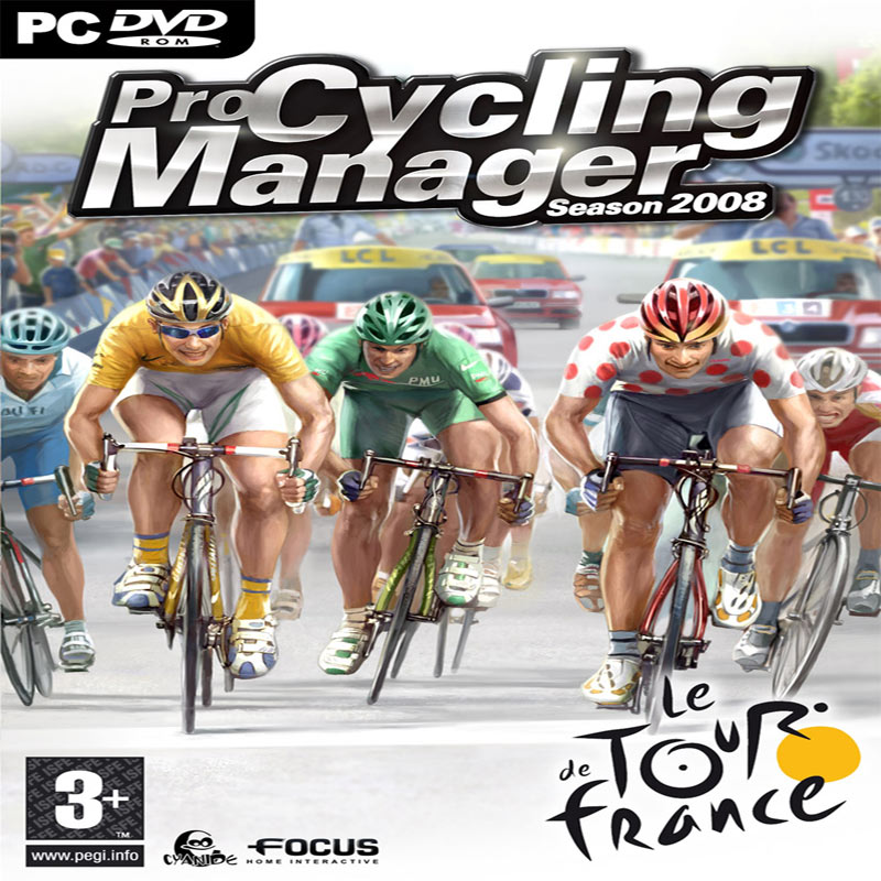 Pro Cycling Manager 2008 - pedn CD obal