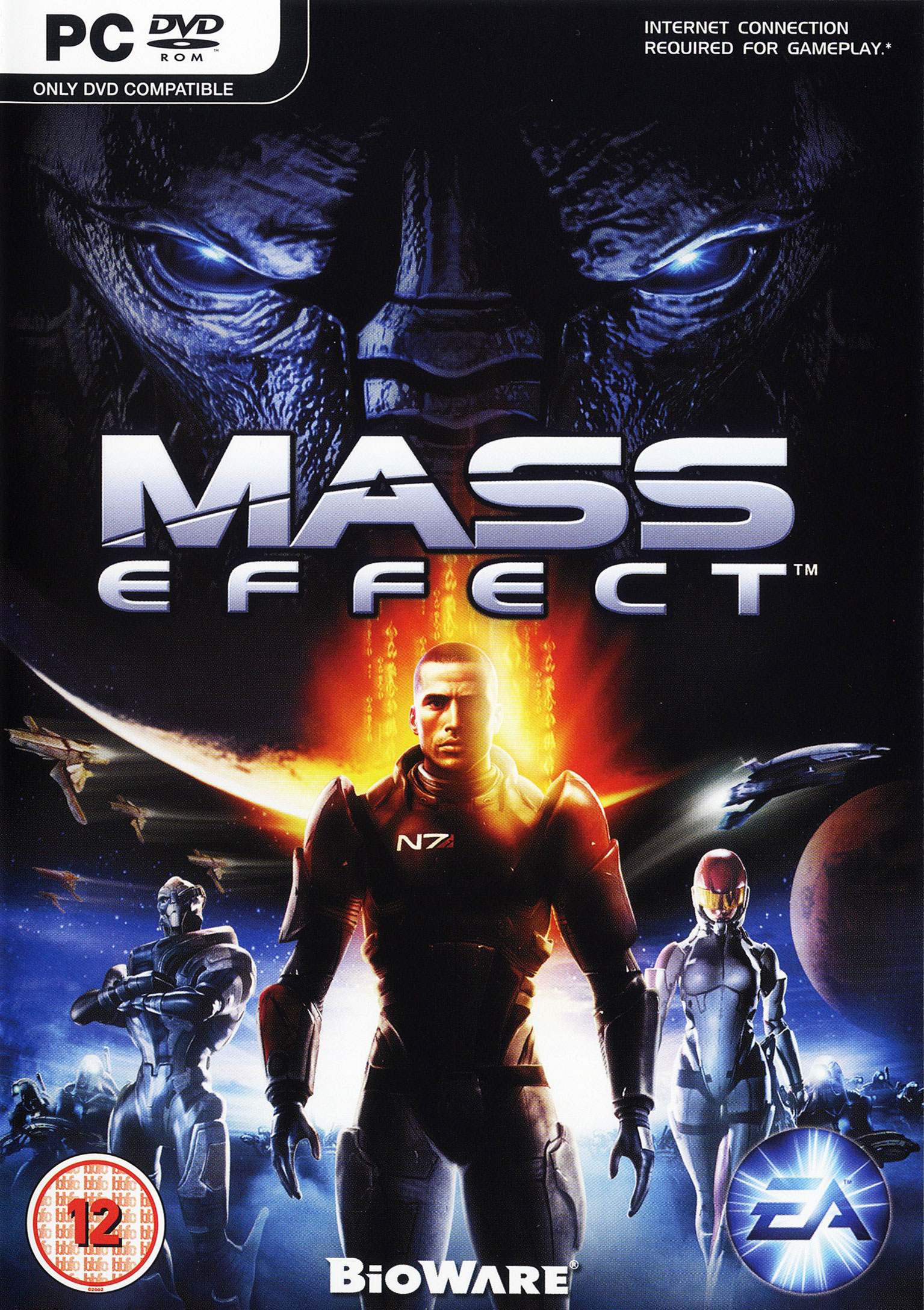 Mass Effect - pedn DVD obal