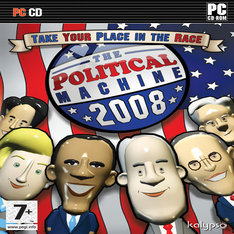 The Political Machine 2008 - pedn CD obal