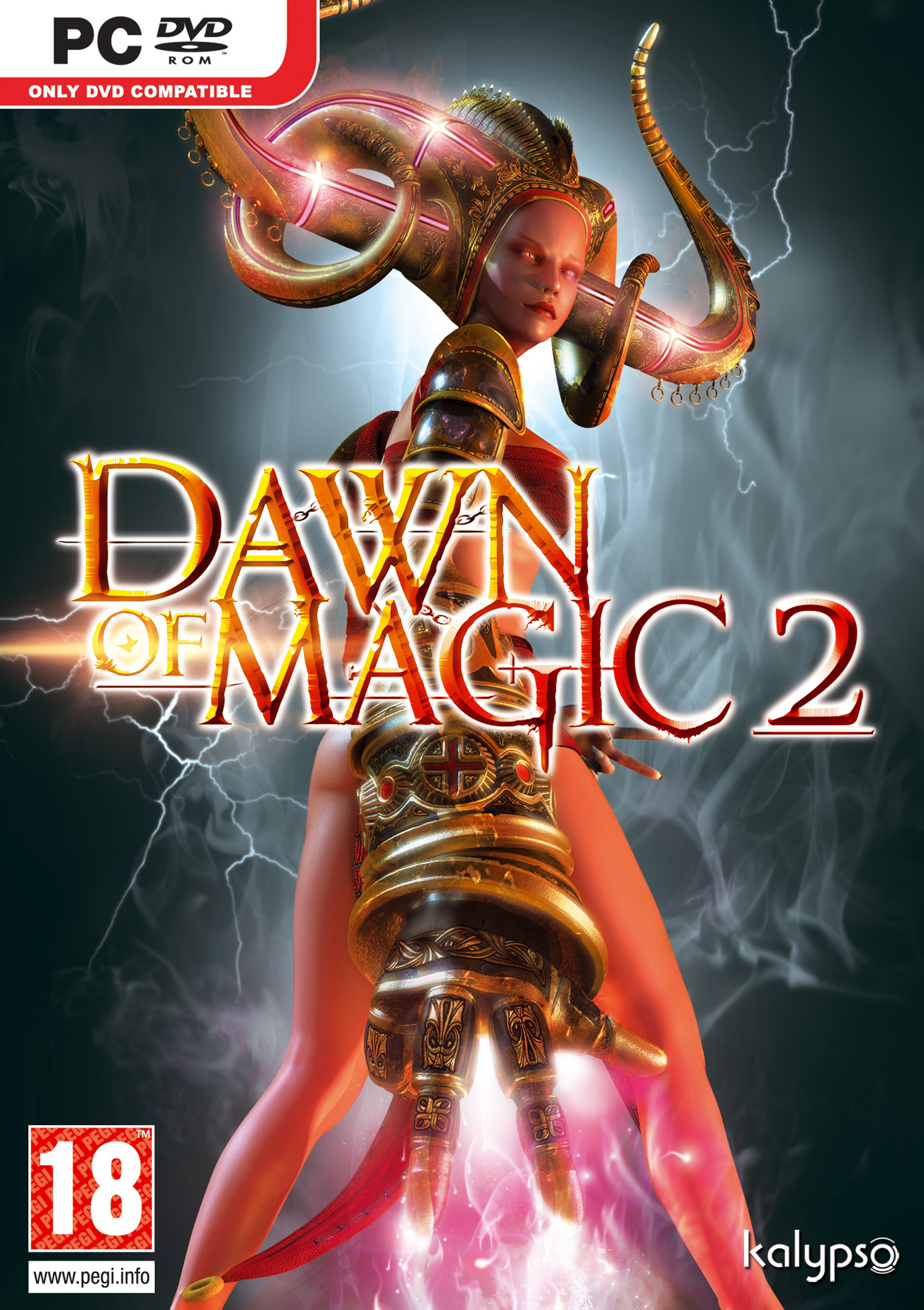 Dawn of Magic 2 - pedn DVD obal