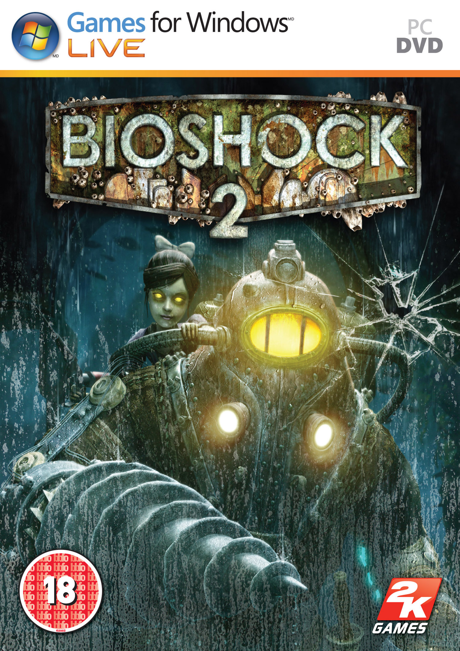 BioShock 2: Sea of Dreams - pedn DVD obal