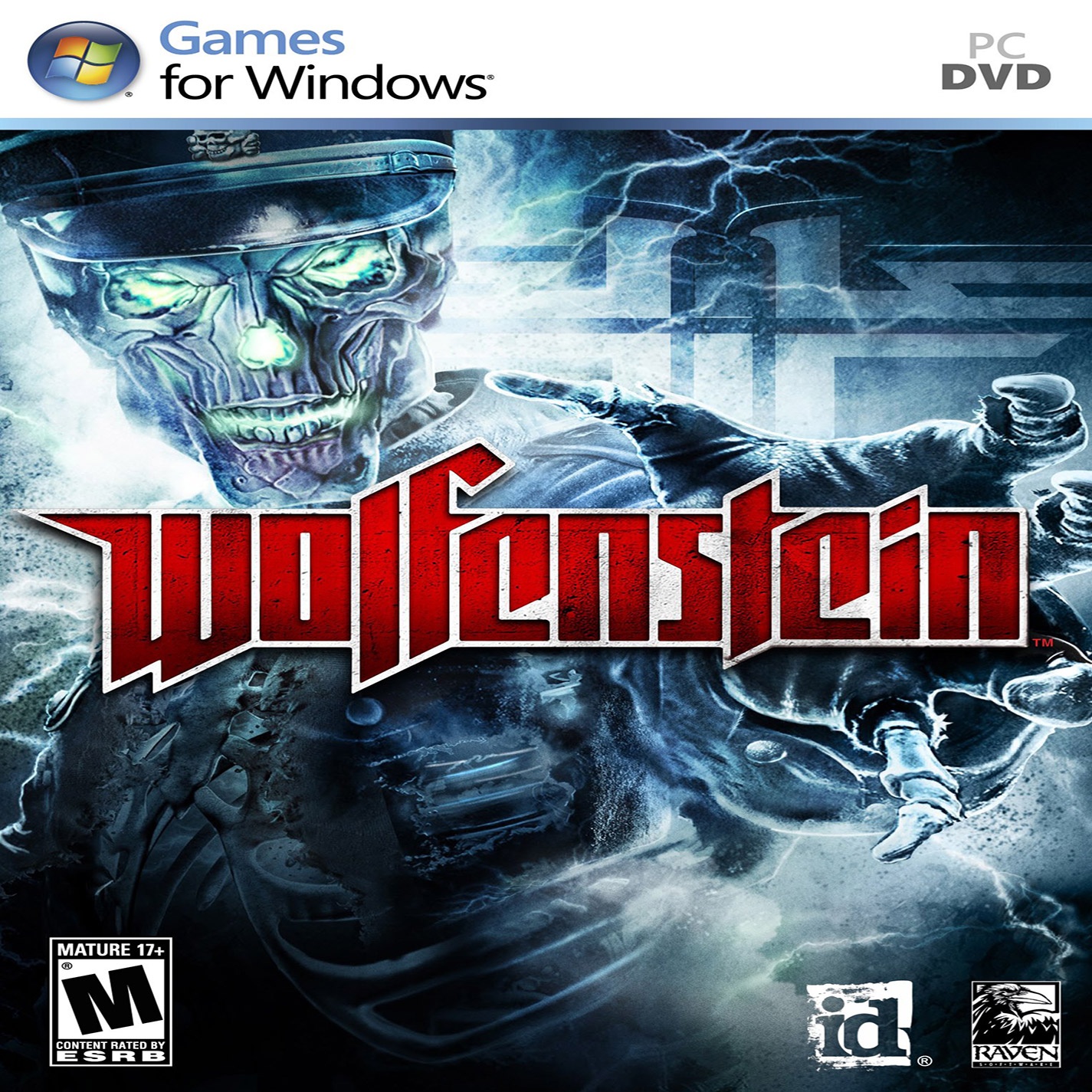 Wolfenstein - pedn CD obal