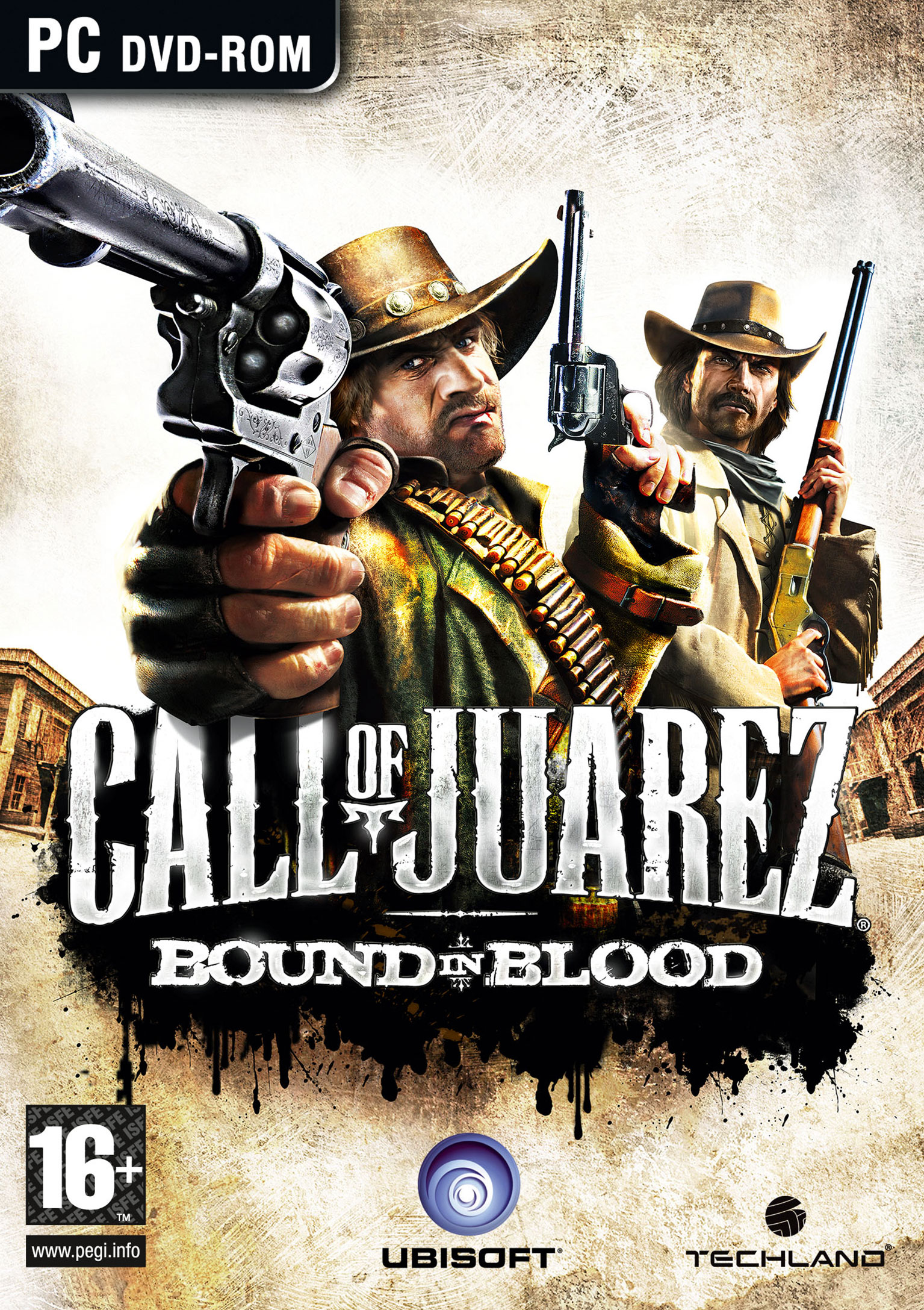 Call of Juarez: Bound in Blood - pedn DVD obal