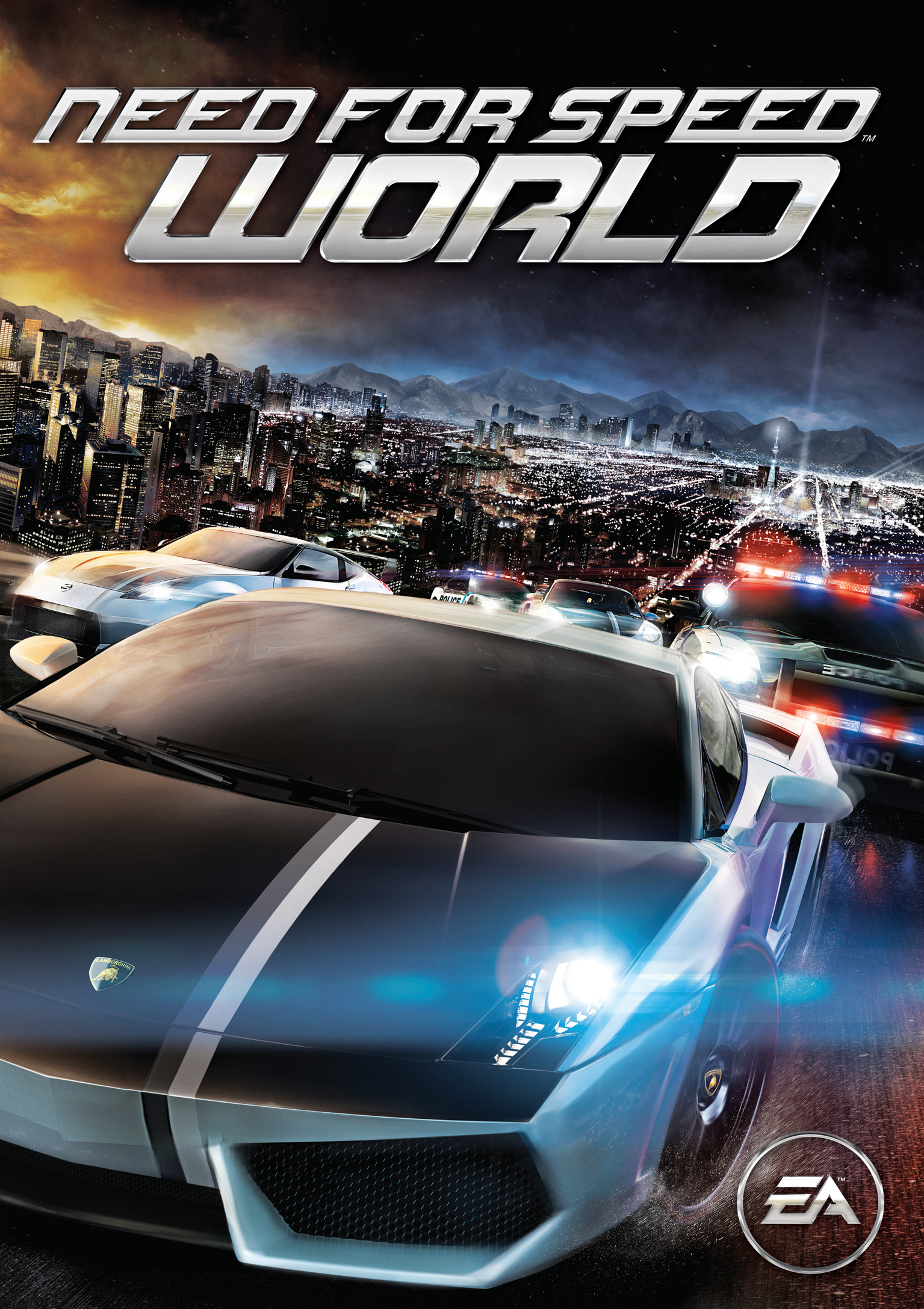 Need for Speed: World - pedn DVD obal
