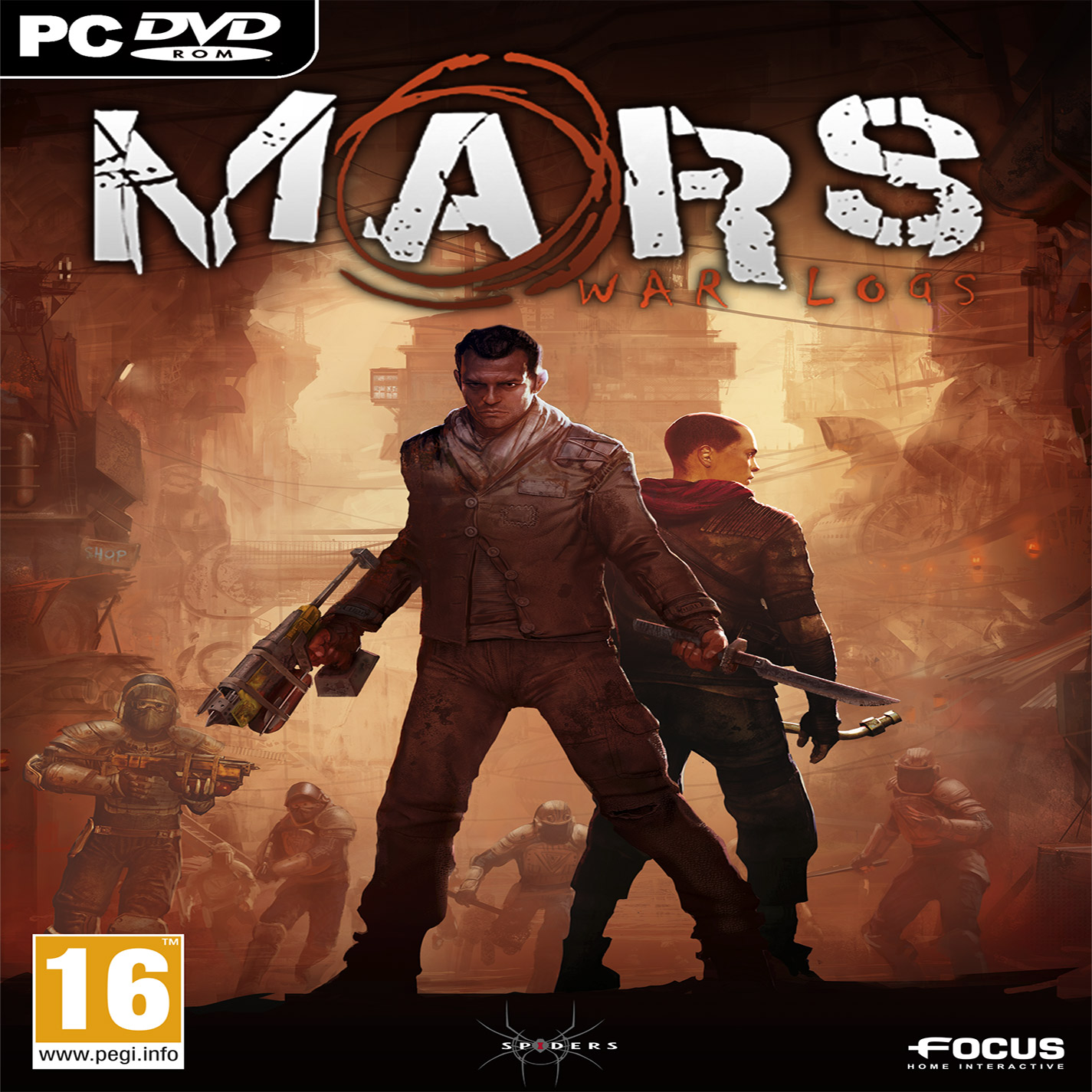 Mars: War Logs - pedn CD obal