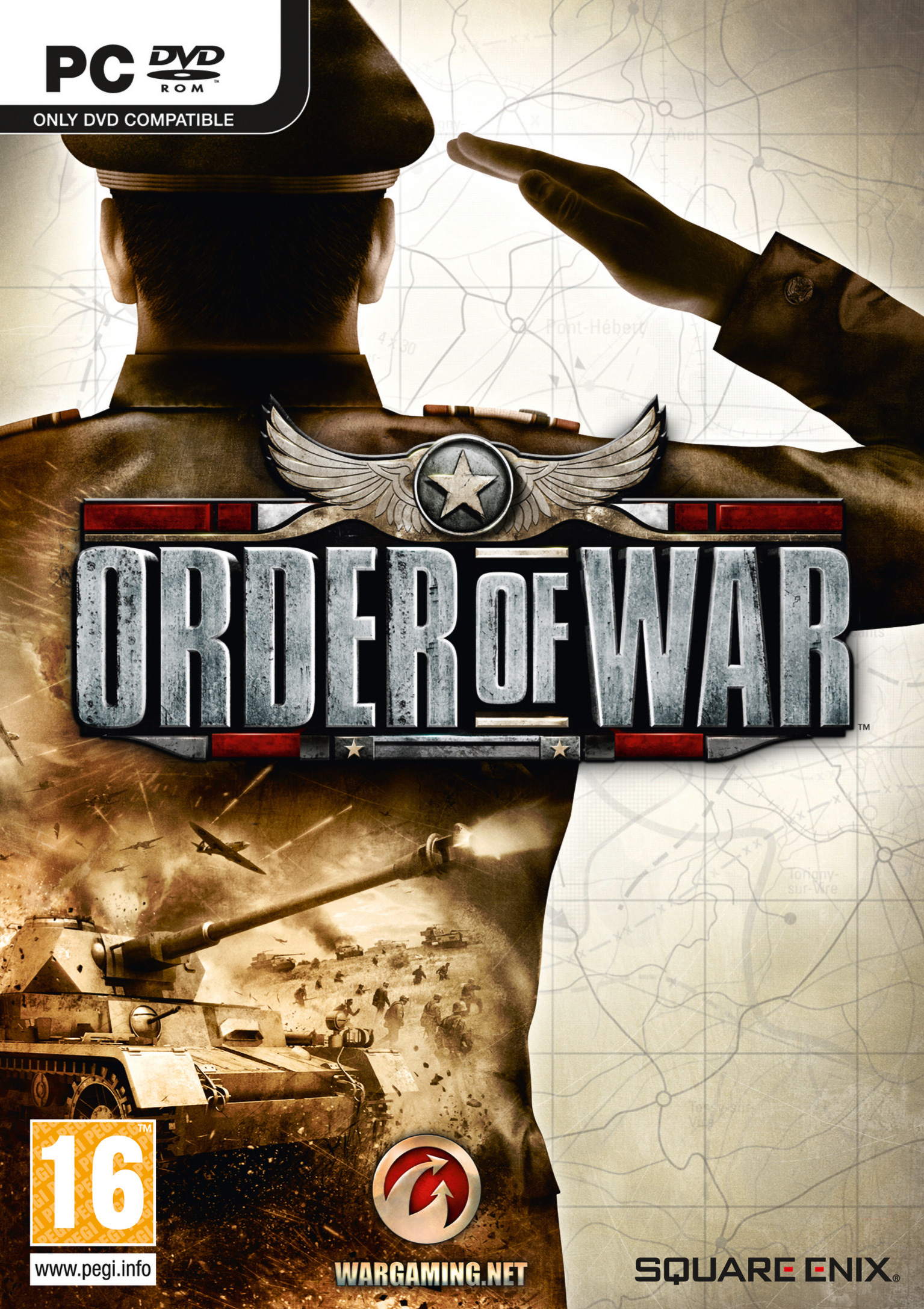 Order of War - pedn DVD obal