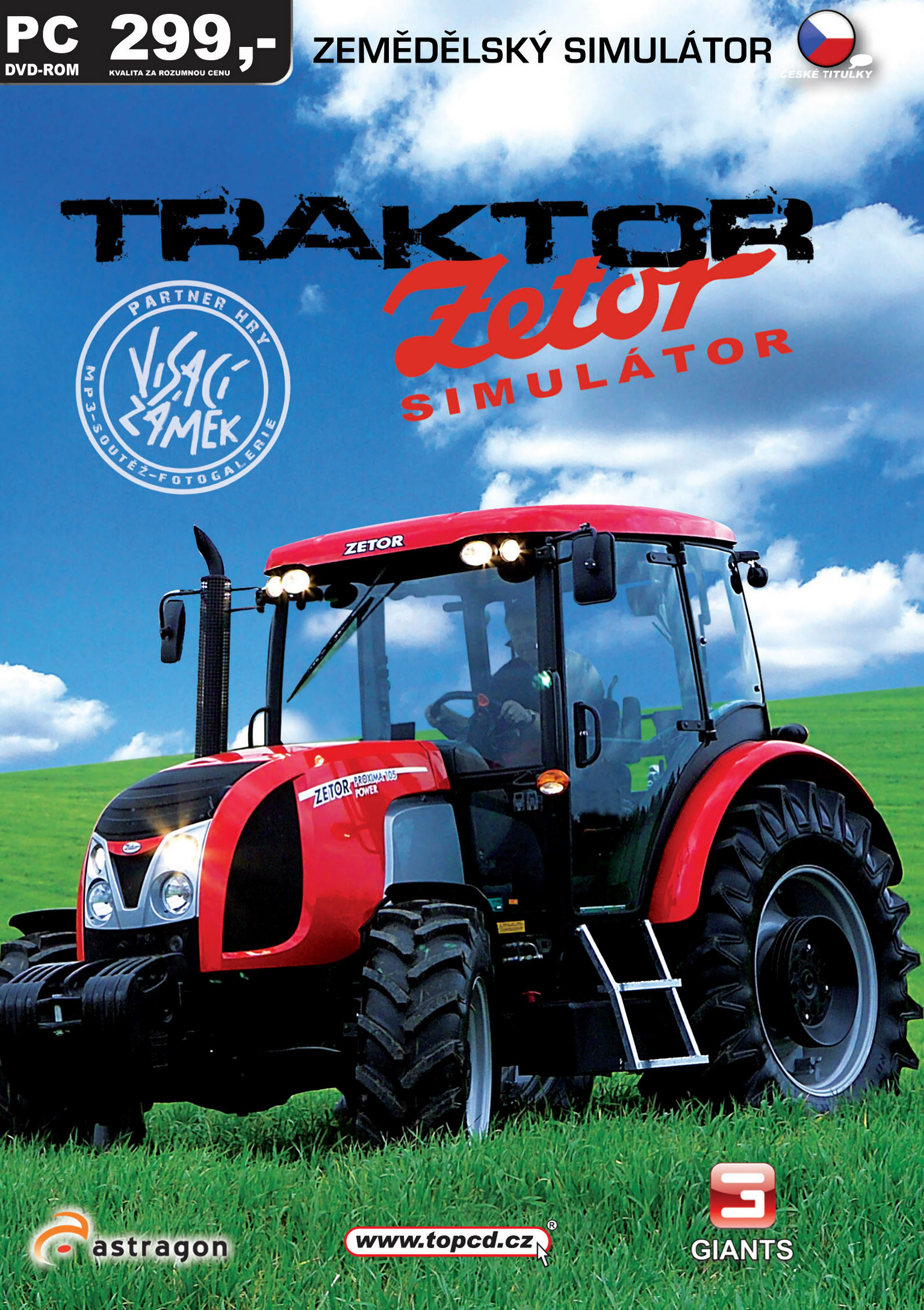 Farming Simulator 2009 - pedn DVD obal 4