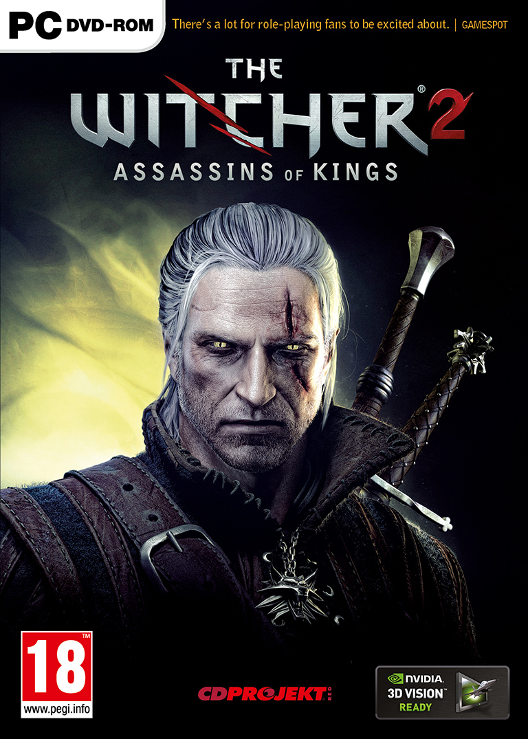 The Witcher 2: Assassins of Kings - pedn DVD obal 2