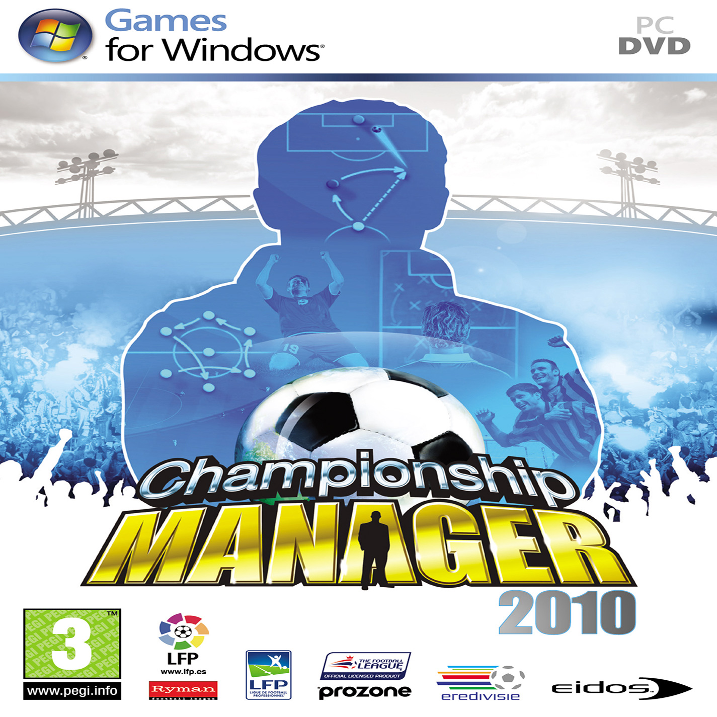 Championship Manager 2010 - pedn CD obal