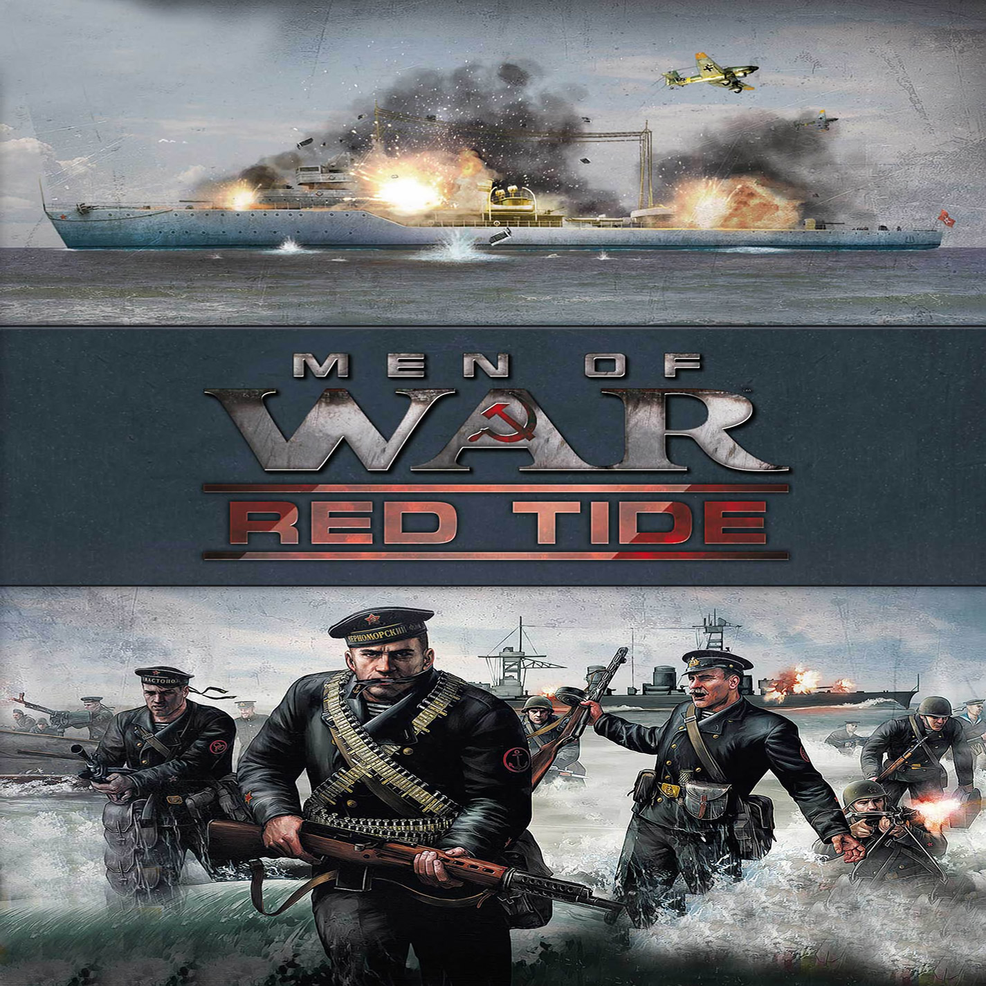 Men of War: Red Tide - pedn CD obal