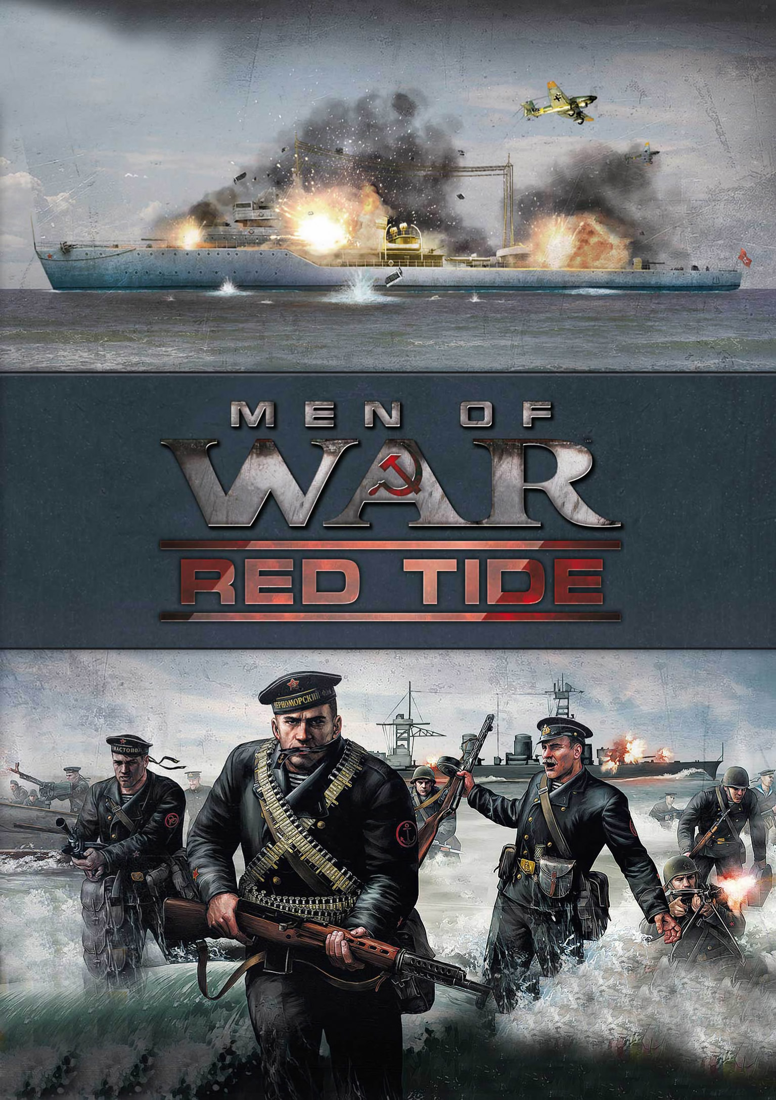 Men of War: Red Tide - pedn DVD obal