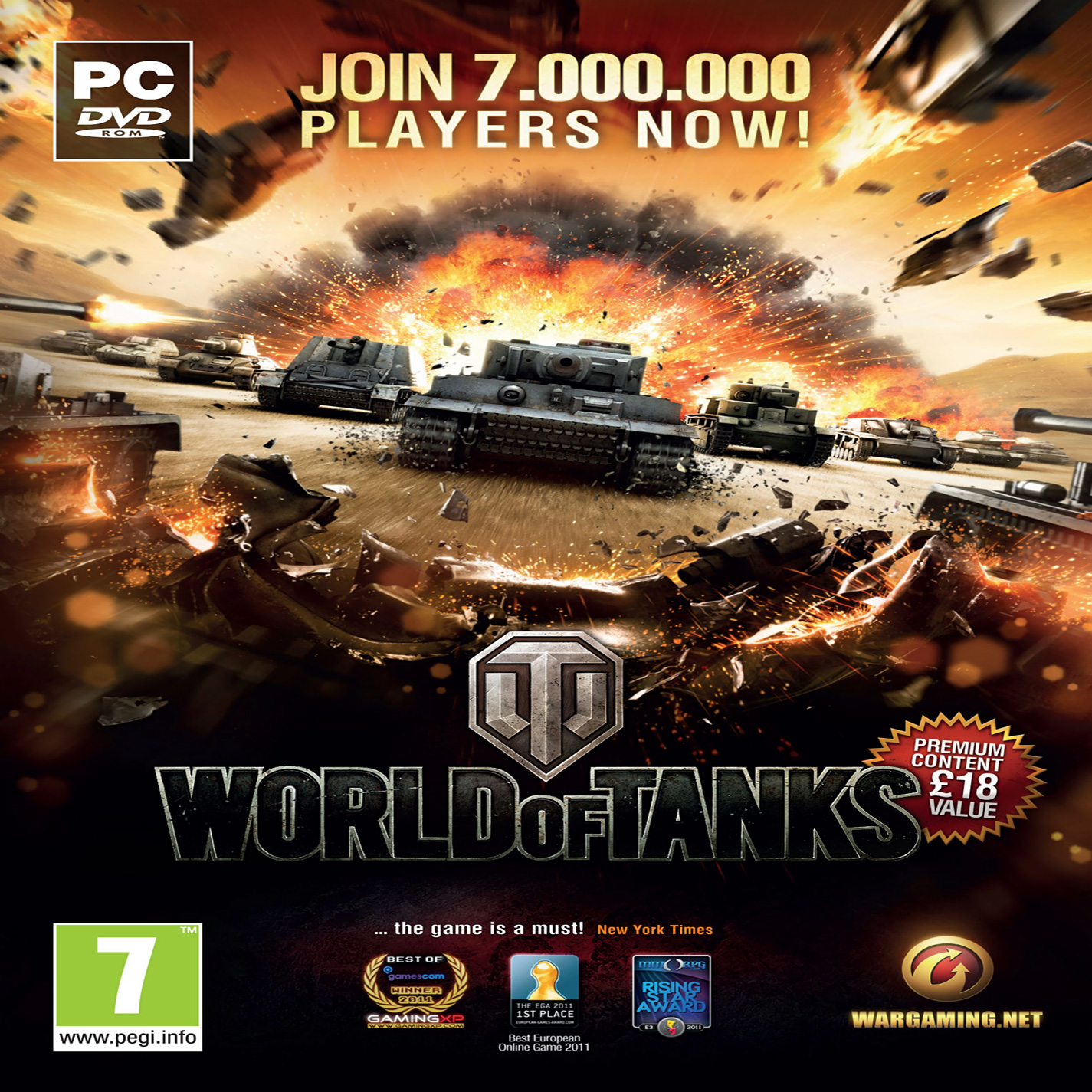 World of Tanks - pedn CD obal