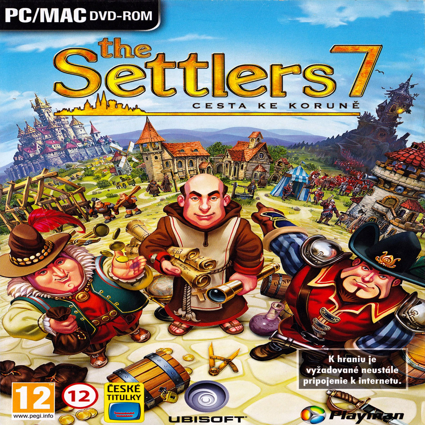 The Settlers 7: Paths to a Kingdom - pedn CD obal
