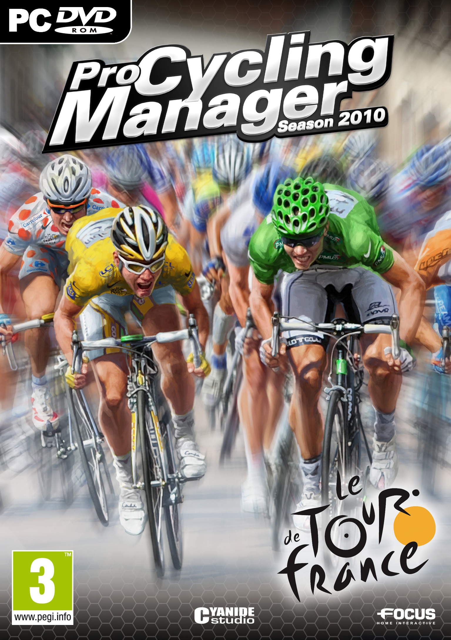 Pro Cycling Manager 2010 - pedn DVD obal