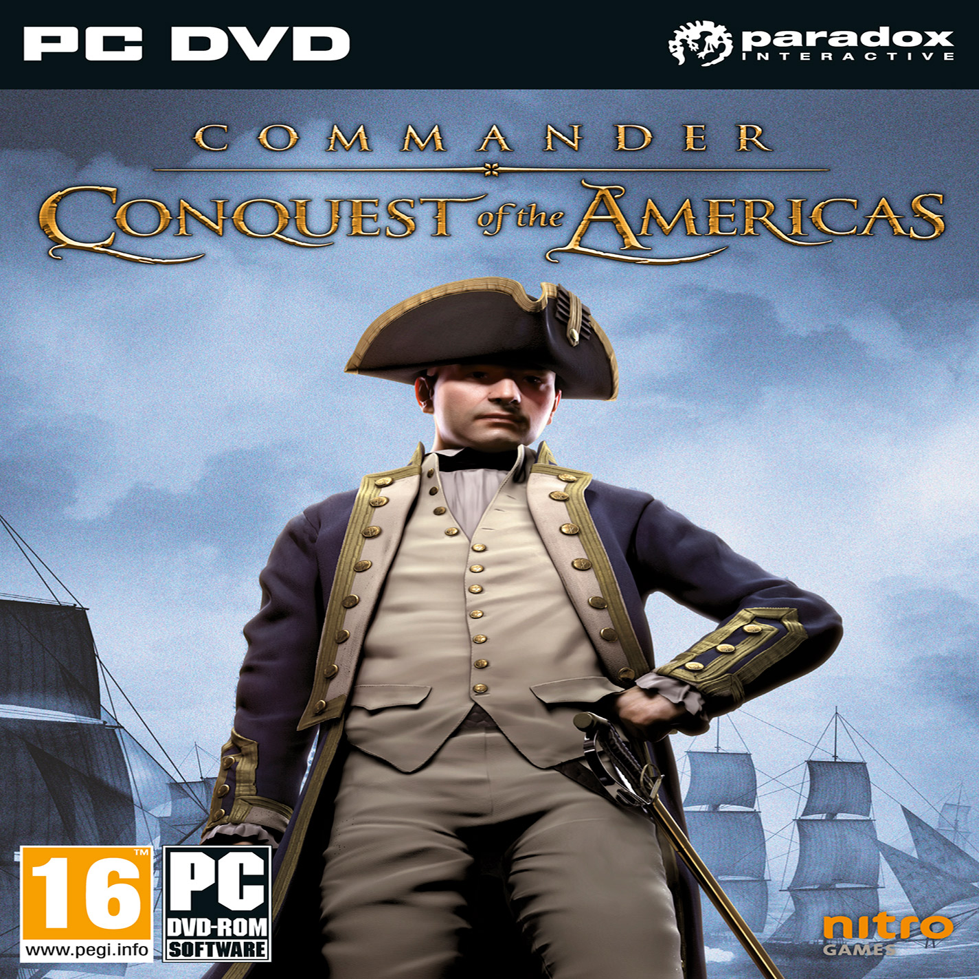 Commander: Conquest of the Americas - pedn CD obal