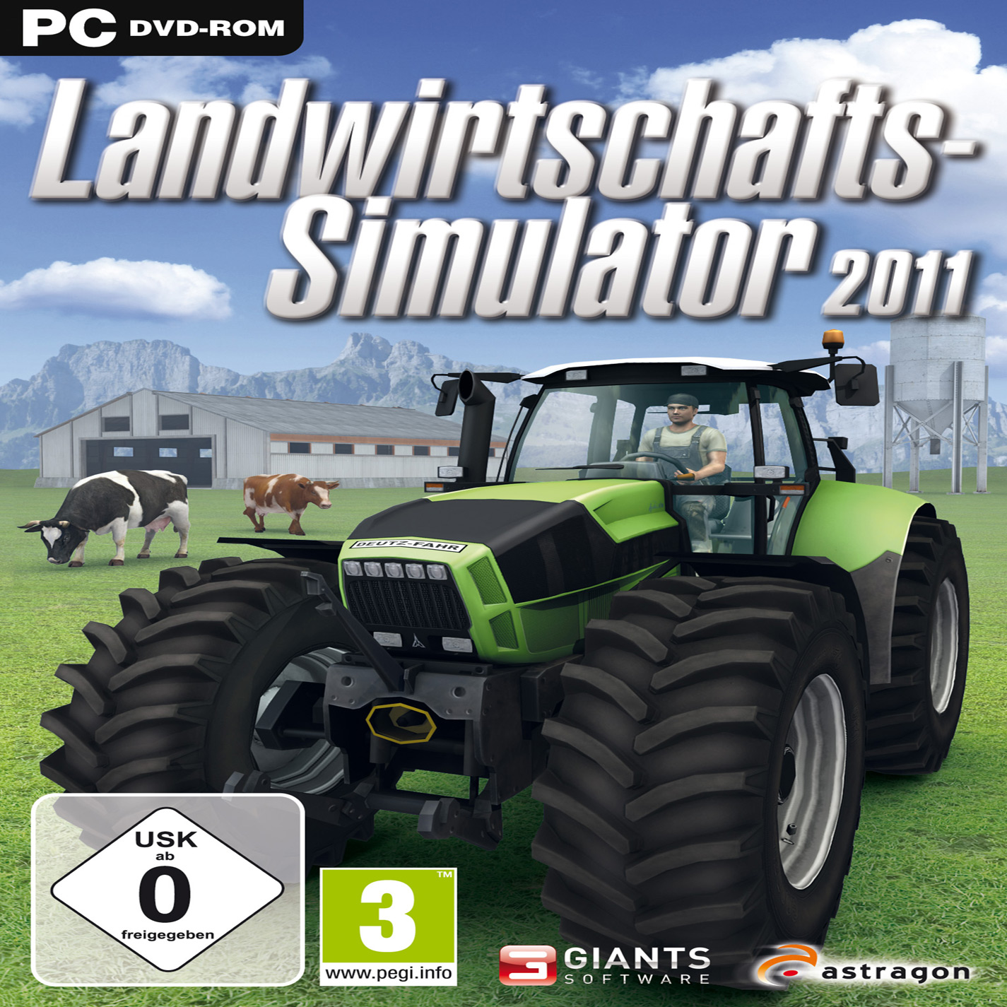 Farming Simulator 2011 - pedn CD obal