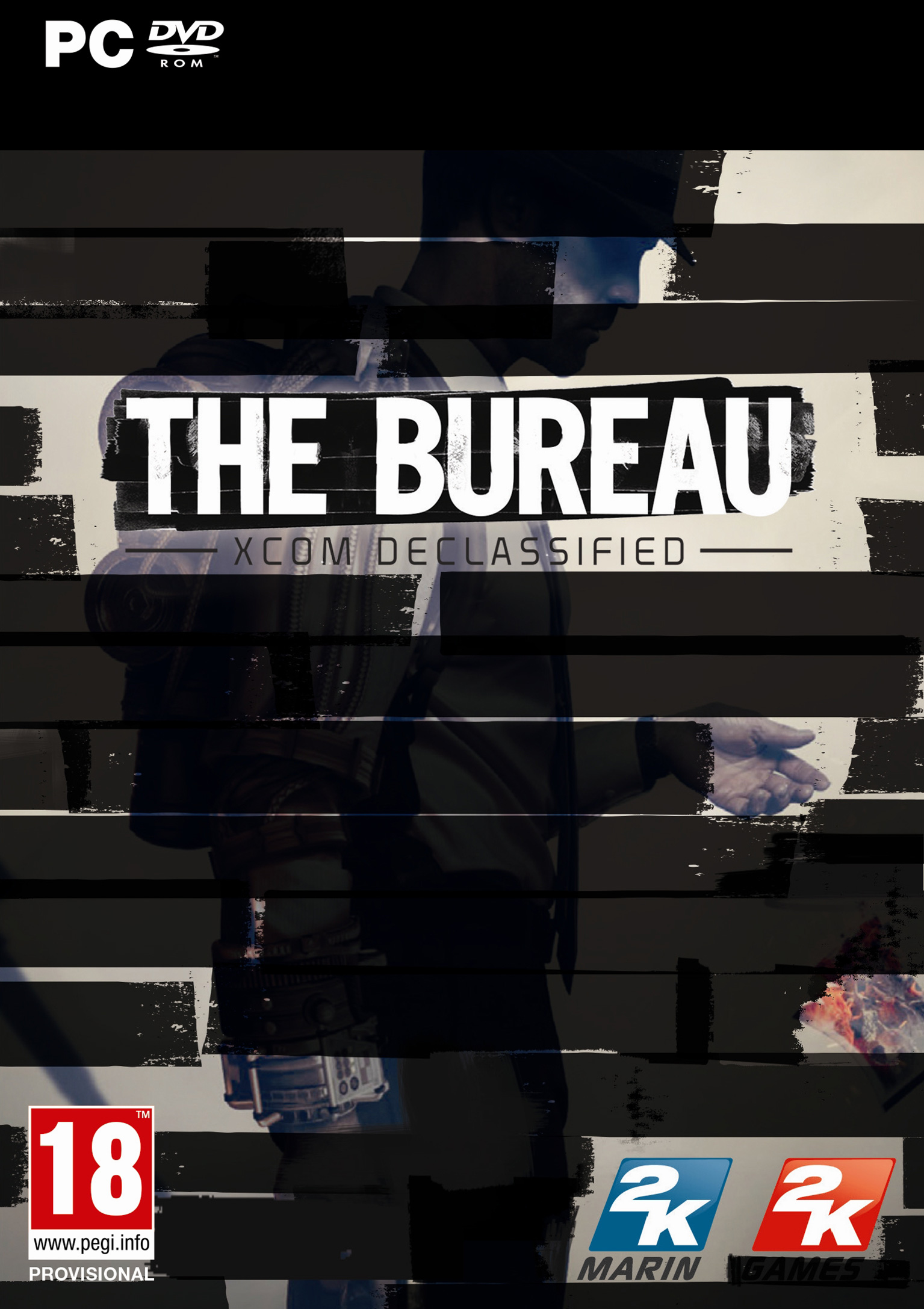 The Bureau: XCOM Declassified - pedn DVD obal