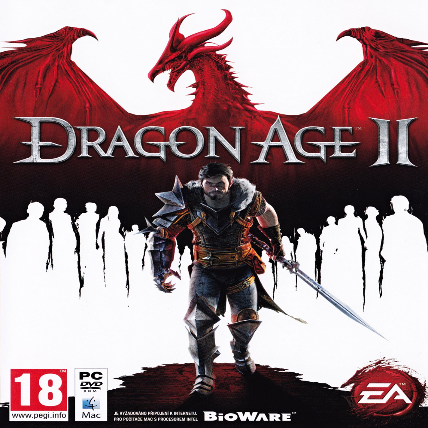Dragon Age II - pedn CD obal