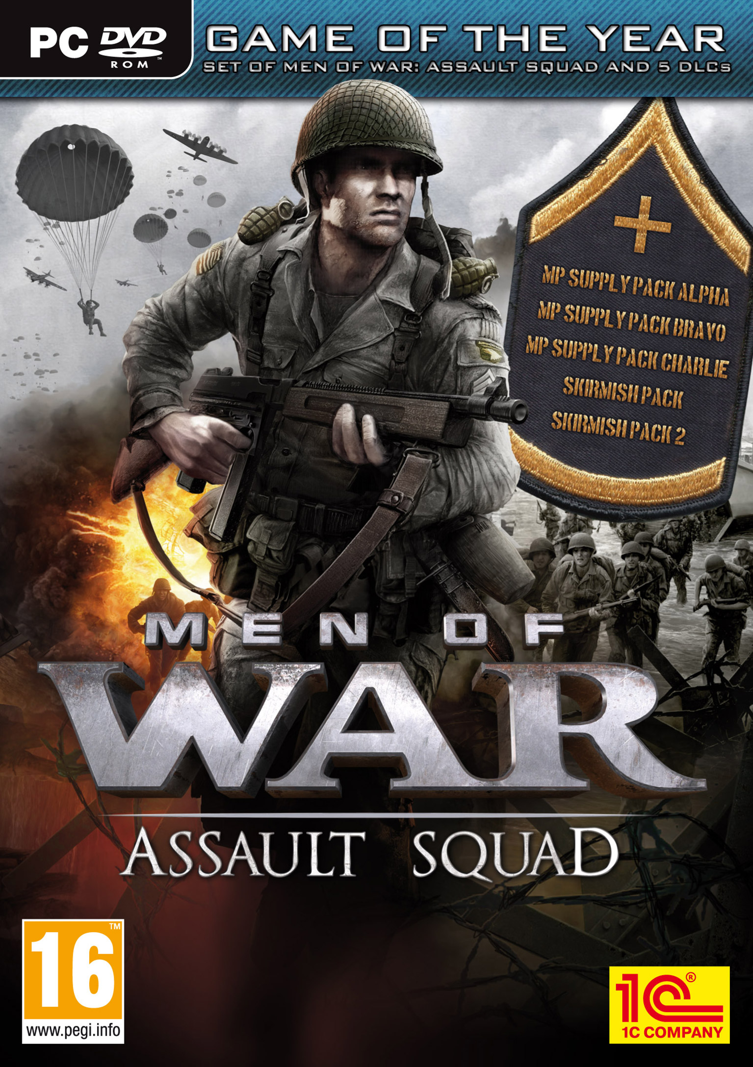 Men of War: Assault Squad - pedn DVD obal 2