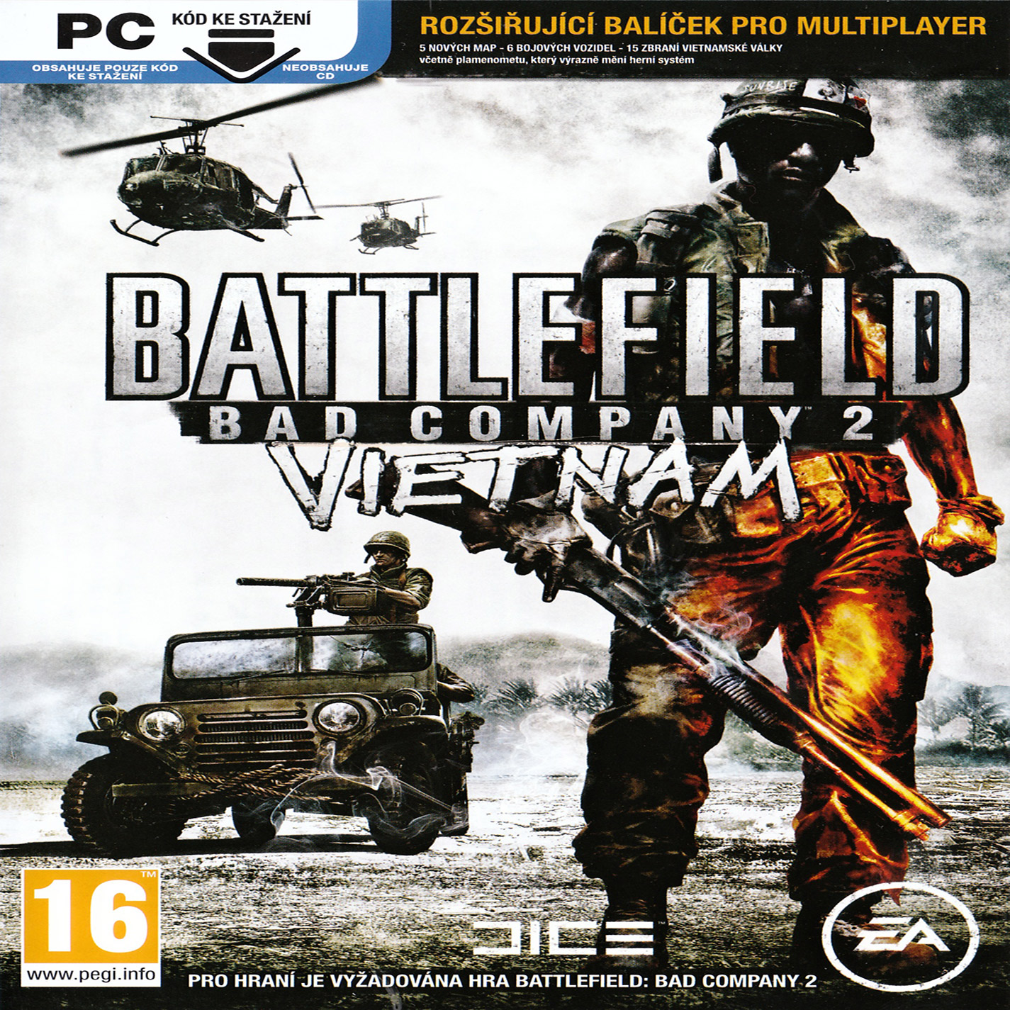 Battlefield: Bad Company 2 Vietnam - pedn CD obal