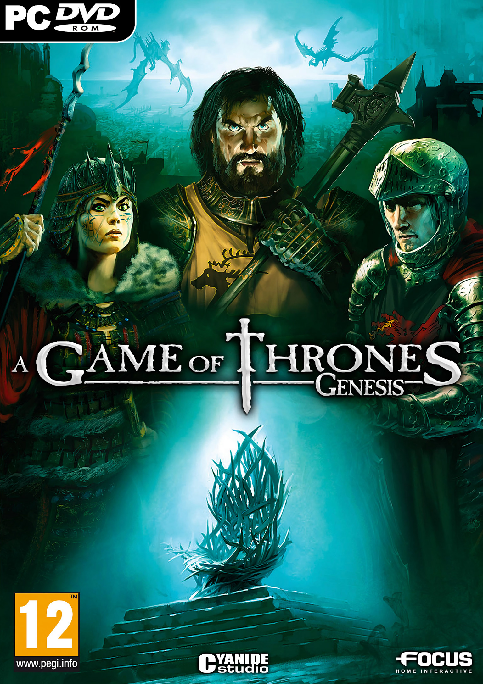 A Game of Thrones: Genesis - pedn DVD obal