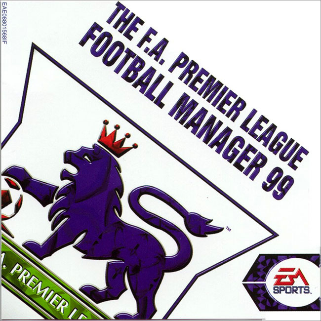 F.A. Premier League Football Manager 99 - pedn CD obal