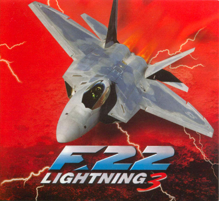 F-22 Lightning 3 - pedn CD obal