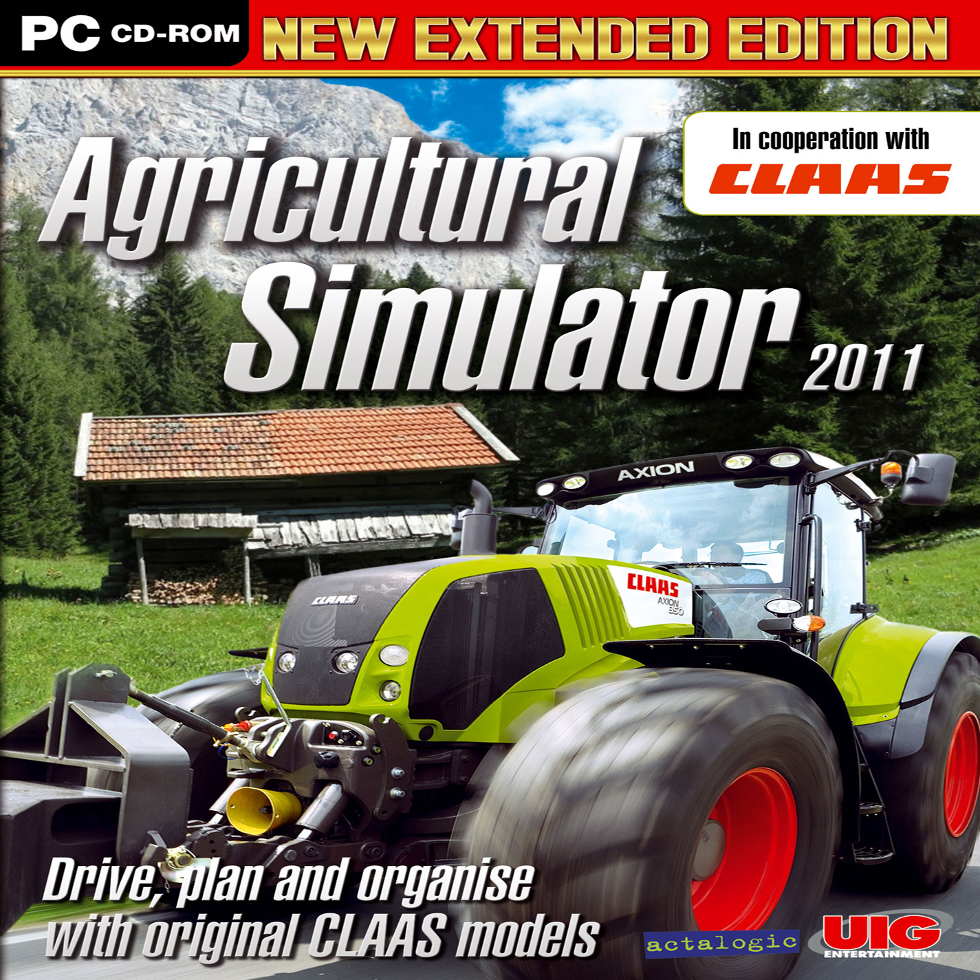 Agrar Simulator 2011 - pedn CD obal