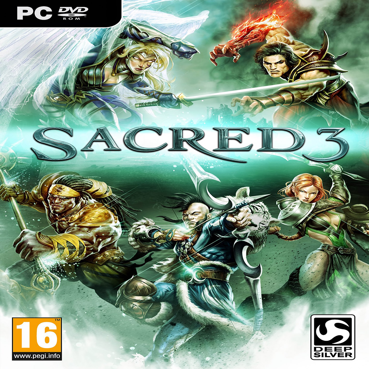 Sacred 3 - pedn CD obal