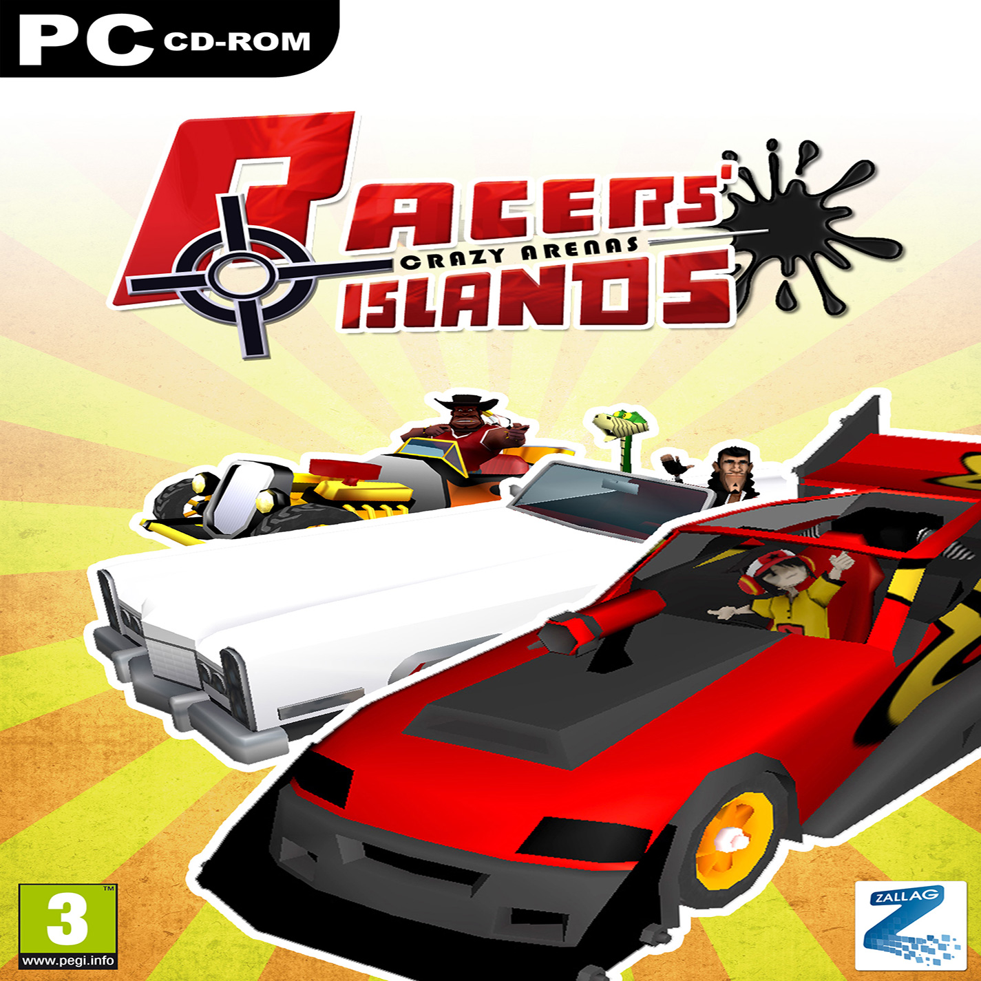 Racers' Islands: Crazy Arenas - pedn CD obal