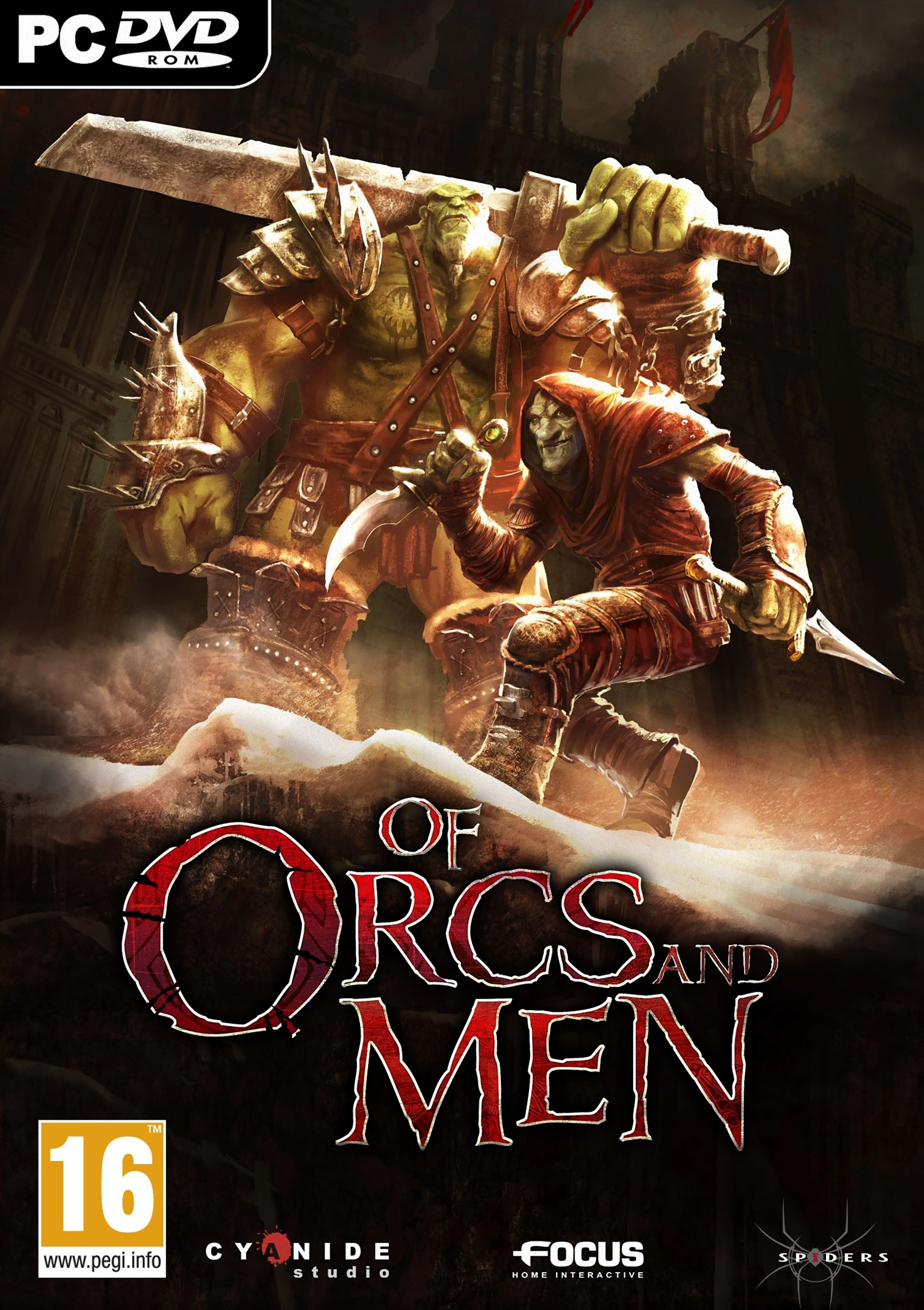 Of Orcs and Men - pedn DVD obal